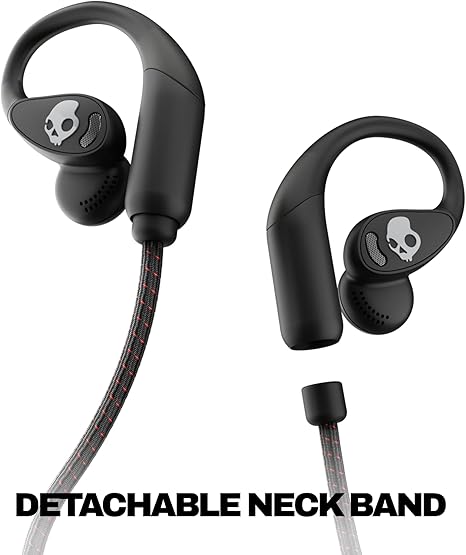 Skullcandy Mod Wireless Earbuds, Bluetooth Headphones, Up to 32 Hours Battery, Noise Isolating Fit, Sweat and Water Resistant, Microphone for iPhone Android - True Black - Image 2