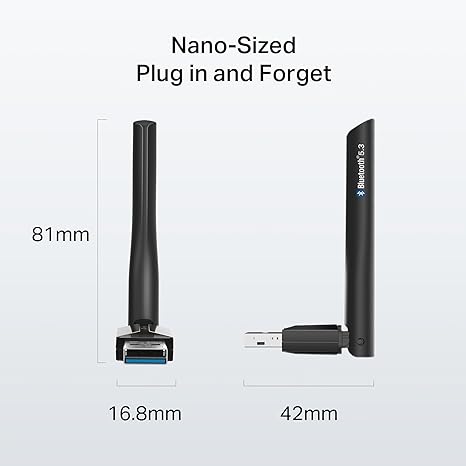 TP-Link UB5A Bluetooth 5.3 USB Adapter for PC – Long Range Plug & Play Bluetooth Dongle for Windows - Image 5