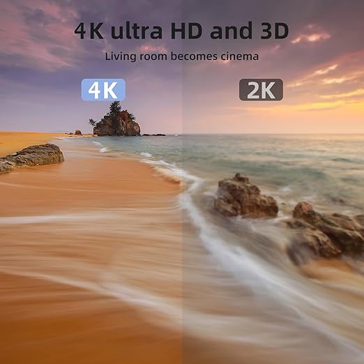 25FT 4K HDMI 2.0 Cable – Ultra High-Speed Gold-Plated HDMI Cord for TV, Monitor, Xbox, PS5 & Laptop - Image 2