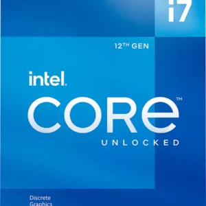 Intel Core i7-12700KF Desktop Processor 12 (8P+4E) Cores upto 5.0 GHz Unlocked LGA1700 600 Series Chipset 125W