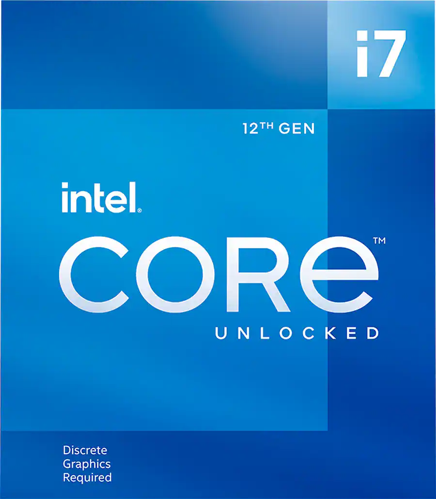 Intel Core i7-12700KF Desktop Processor 12 (8P+4E) Cores upto 5.0 GHz Unlocked LGA1700 600 Series Chipset 125W