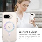DUEDUE Magnetic Case for Google Pixel 9A Case [Compatible with MagSafe] Translucent Matte Phone Case Slim Military Grade Protection Shockproof Protective Cases Cover for Pixel 9A 6