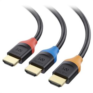 Cable Matters High-Speed HDMI Cable 3-Pack â€“ 15 ft, 4K HDR Support