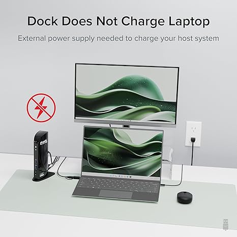 Plugable UD-3900Z Dual HDMI USB Universal Docking Station For Windows (UD-3900Z) - Image 2