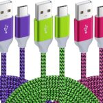 USB C Cable Fast Charge [3 Pack 10FT] USB to USB C Cable Durable Braided C Charger Cable Fast Charge Compatible with iPhone 16/15 Pro Max Samsung Galaxy S25 S24 S23 S22 S21 S20 S10