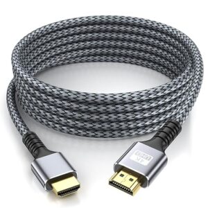 25FT 4K HDMI 2.0 Cable â€“ Ultra High-Speed Gold-Plated HDMI Cord for TV, Monitor, Xbox, PS5 & Laptop